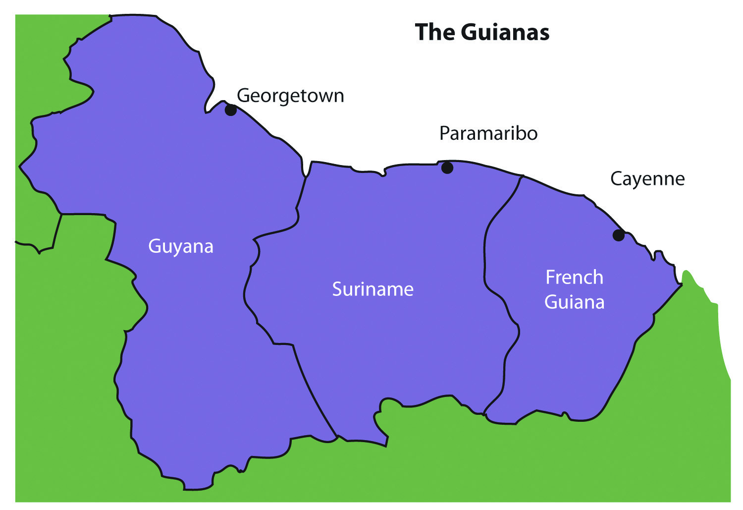 The Guianas 